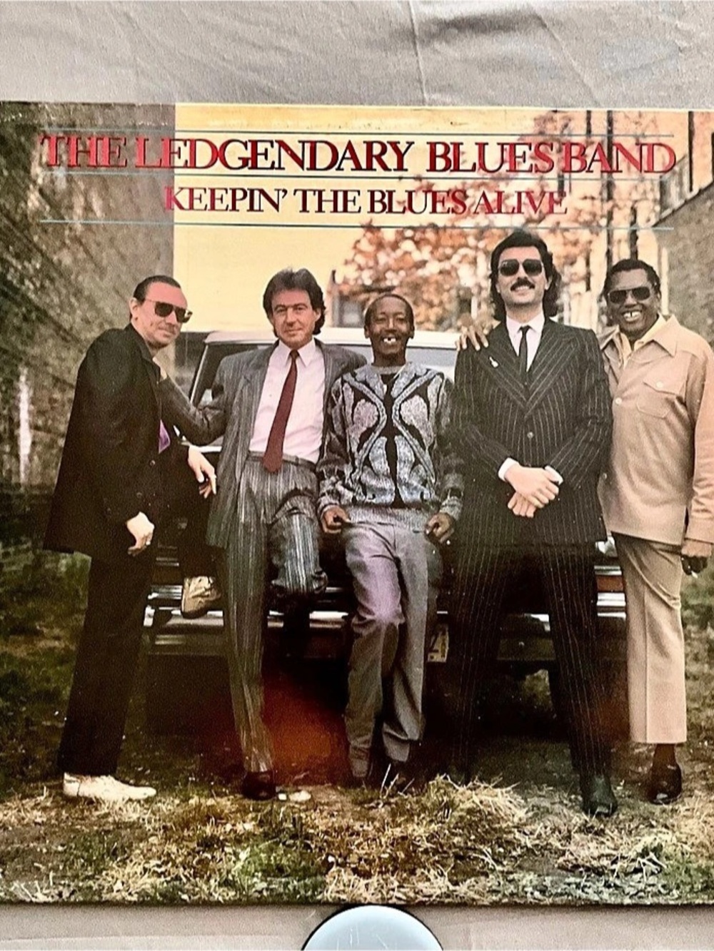 The Legendary Blues Band - Keepin’ The Blues Alive LP (1990) Ichiban Records